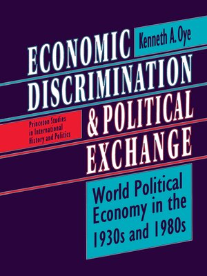 cover image of Economic Discrimination and Political Exchange